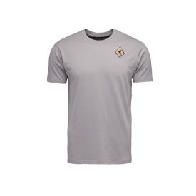  Black Diamond M MONO POCKET SS TEE (Taille: M, Couleur: Pewter)