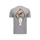 Black Diamond M MONO POCKET SS TEE (Taille: M, Couleur: Pewter)