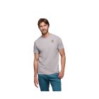 Black Diamond M MONO POCKET SS TEE (Taille: M, Couleur: Pewter)