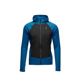   Black Diamond M COEFFICIENT LT HYBRID HOODY (Méret: XL, Szín: Kingfisher-Black)
