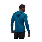 Black Diamond M COEFFICIENT LT HYBRID HOODY (Méret: XL, Szín: Kingfisher-Black)