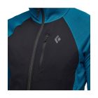 Black Diamond M COEFFICIENT LT HYBRID HOODY (Méret: XL, Szín: Kingfisher-Black)