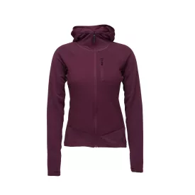 Black Diamond W COEFFICIENT LT HYBRID HOODY