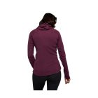 Black Diamond W COEFFICIENT LT HYBRID HOODY