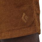 Black Diamond M DIRTBAG CORDUROY SHORTS
