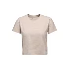 Black Diamond W BD STRIPE CROP SS TEE