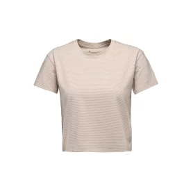 Black Diamond W BD STRIPE CROP SS TEE