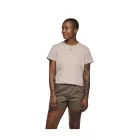 Black Diamond W BD STRIPE CROP SS TEE