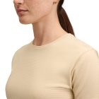 Black Diamond W BD STRIPE CROP SS TEE