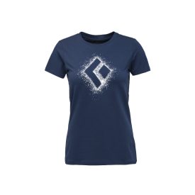   Black Diamond W CHALKED UP 2.0 SS TEE (Méret: S, Szín: Indigo)