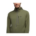 Black Diamond M COEFFICIENT QZ HOODY (Méret: M, Szín: Tundra)