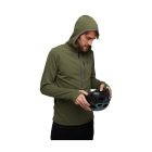 Black Diamond M COEFFICIENT QZ HOODY (Méret: M, Szín: Tundra)