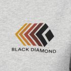 Black Diamond W FADED CROP SS TEE
