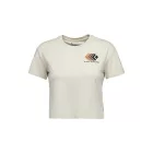Black Diamond W FADED CROP SS TEE