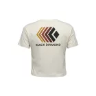 Black Diamond W FADED CROP SS TEE