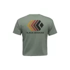 Black Diamond W FADED CROP SS TEE