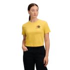 Black Diamond W FADED CROP SS TEE