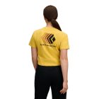 Black Diamond W FADED CROP SS TEE