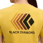 Black Diamond W FADED CROP SS TEE