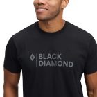 Black Diamond M MINI STACKED SS TEE
