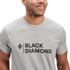 Black Diamond M MINI STACKED SS TEE