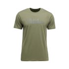 Black Diamond M MINI STACKED SS TEE
