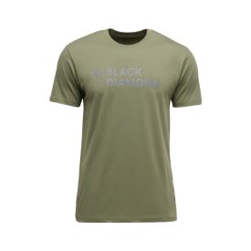 Black Diamond M MINI STACKED SS TEE