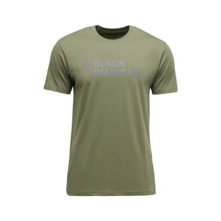 Black Diamond M MINI STACKED SS TEE