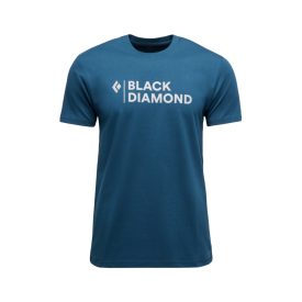 Black Diamond M MINI STACKED SS TEE