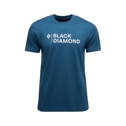Black Diamond M MINI STACKED SS TEE