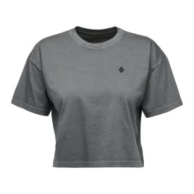 Black Diamond W DIAMOND CROP SS TEE