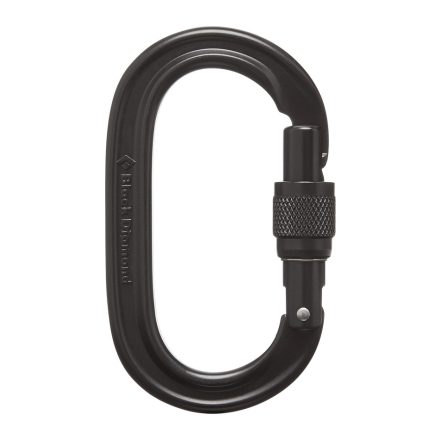 Black Diamond OVAL KEYLOCK SCRWGT CARABINER