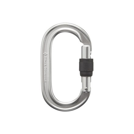 OVAL KEYLOCK SCRWGT CARABINER