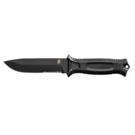 Gerber Strongarm Fixed Serrated Black