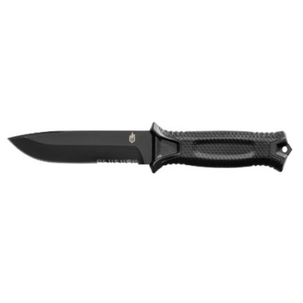 Strongarm Fixed Serrated Black 