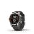 Garmin Fenix 7S Pro Solar, ezüst, grafitszürke szilikon szíjjal pulzusmérő óra