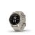 Garmin Fenix 7S Pro Sapphire, krémarany, homokkő színű szilikon szíjjal pulzusmérő óra