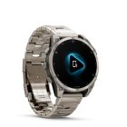 Garmin fenix 8 47mm AMOLED Sapphire, titanium, titanium fém szíjjal + grafitszürke szilikon szíjjal pulzusmérő óra