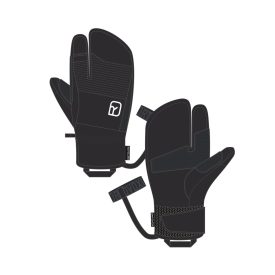 Ortovox Full Leather 3 Finger Glove Men's