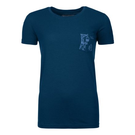 185 Merino Way To Powder T-shirt Women's