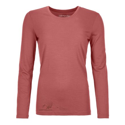 185 Merino Logo Spray Long Sleeve Women's