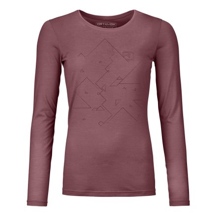 185 Merino Tangram Long Sleeve Women's