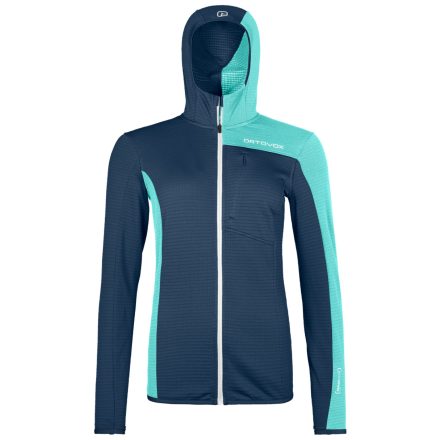 Fleece Light Grid Hooded Jacket Women's