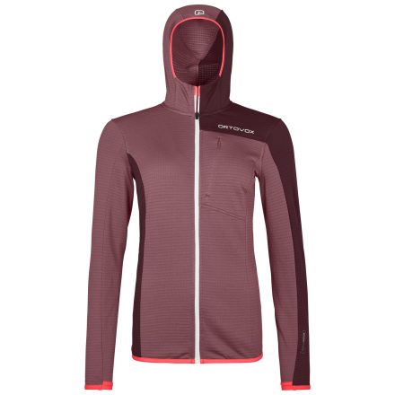 Fleece Light Grid Hooded Jacket Women's