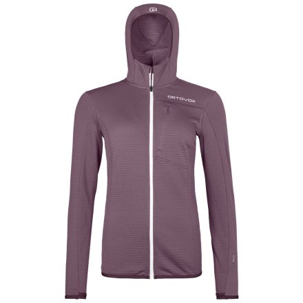 Fleece Light Grid Hooded Jacket Women's