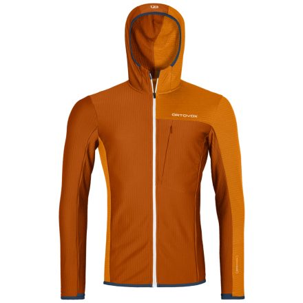 Fleece Light Grid Hooded Jacket Men's