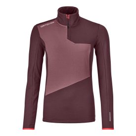 Ortovox Fleece Light Zip Neck Women's