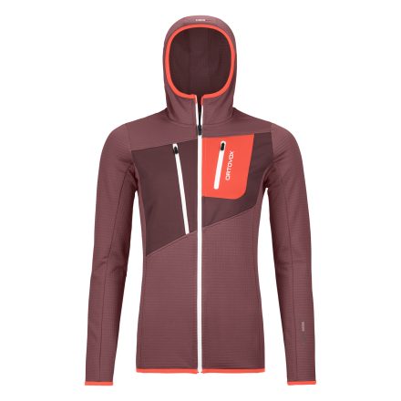 Fleece Grid Hoody Women's