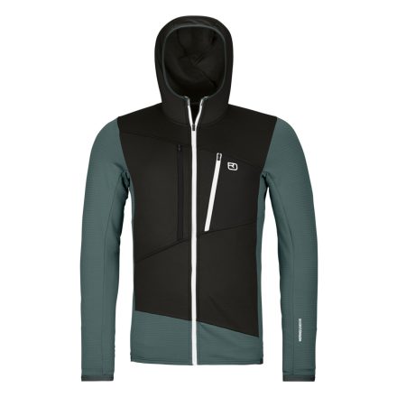 Fleece Grid Hoody Men's